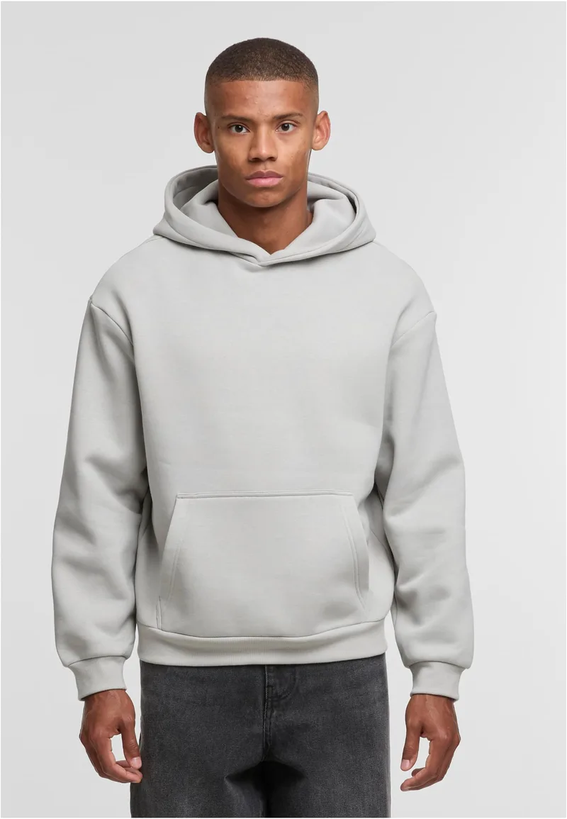 Φούτερ με Κουκούλα (Fluffy Hoody) BY284 Build Your Brand 330 g/m² Light Asphalt