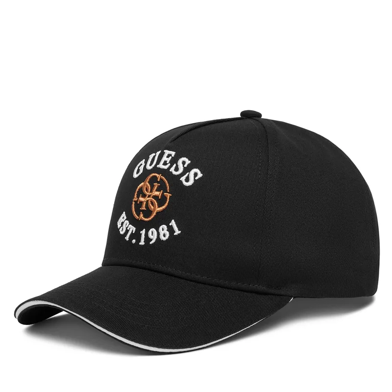 Καπέλο Jockey Guess V6RZ03 WO07T Μαύρο