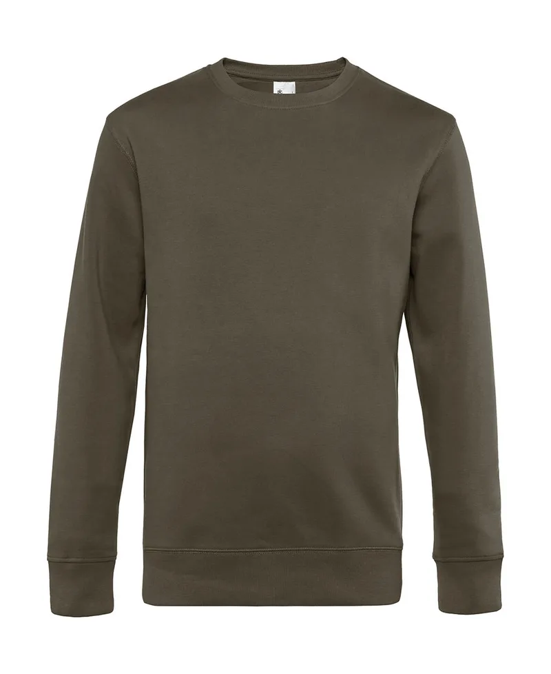 Φούτερ Crewneck WU01K B & C Khaki