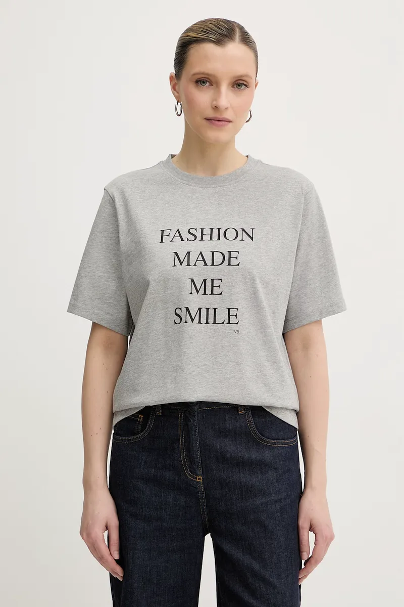 Victoria Beckham t-shirt γυναικείο βαμβακερό