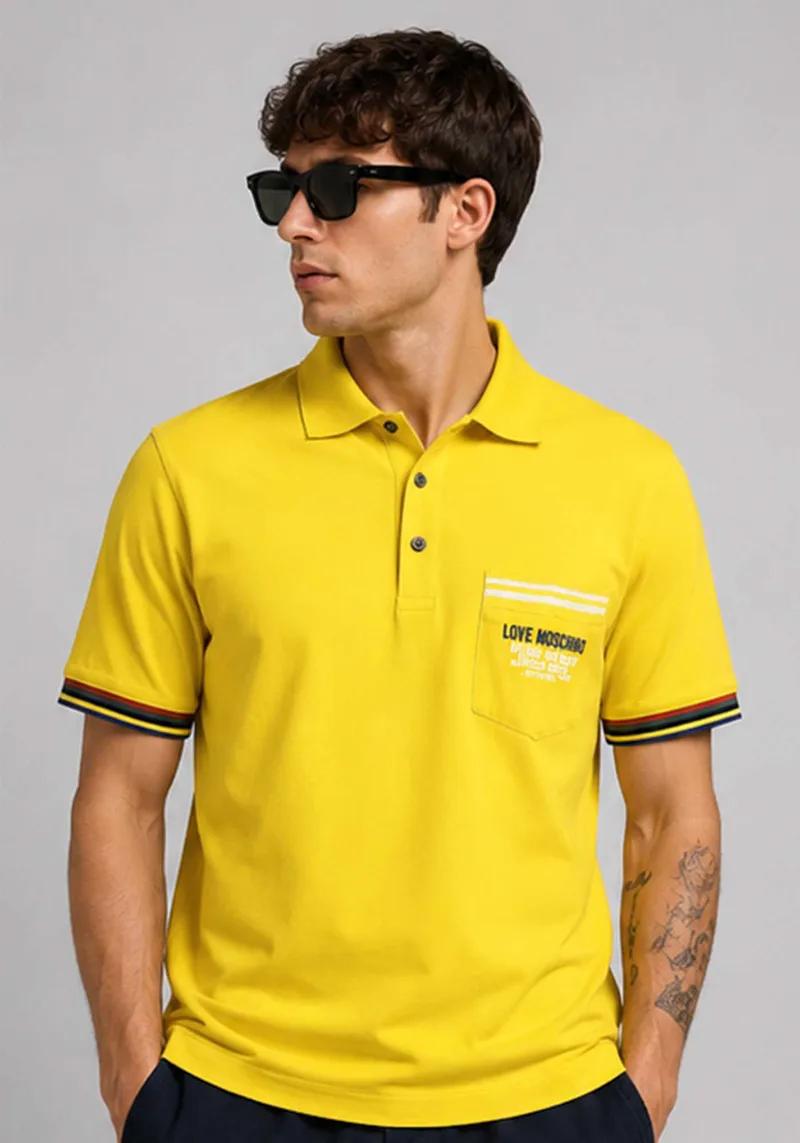Moschino Μπλούζα Graph - M 8 200 01 M 3100 I49 Yellow