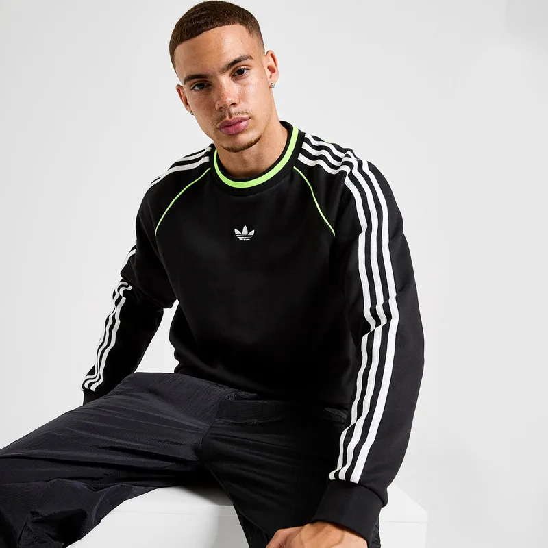adidas Originals Adicolor Piping Crewneck Sweatshi (9000242855_22872)