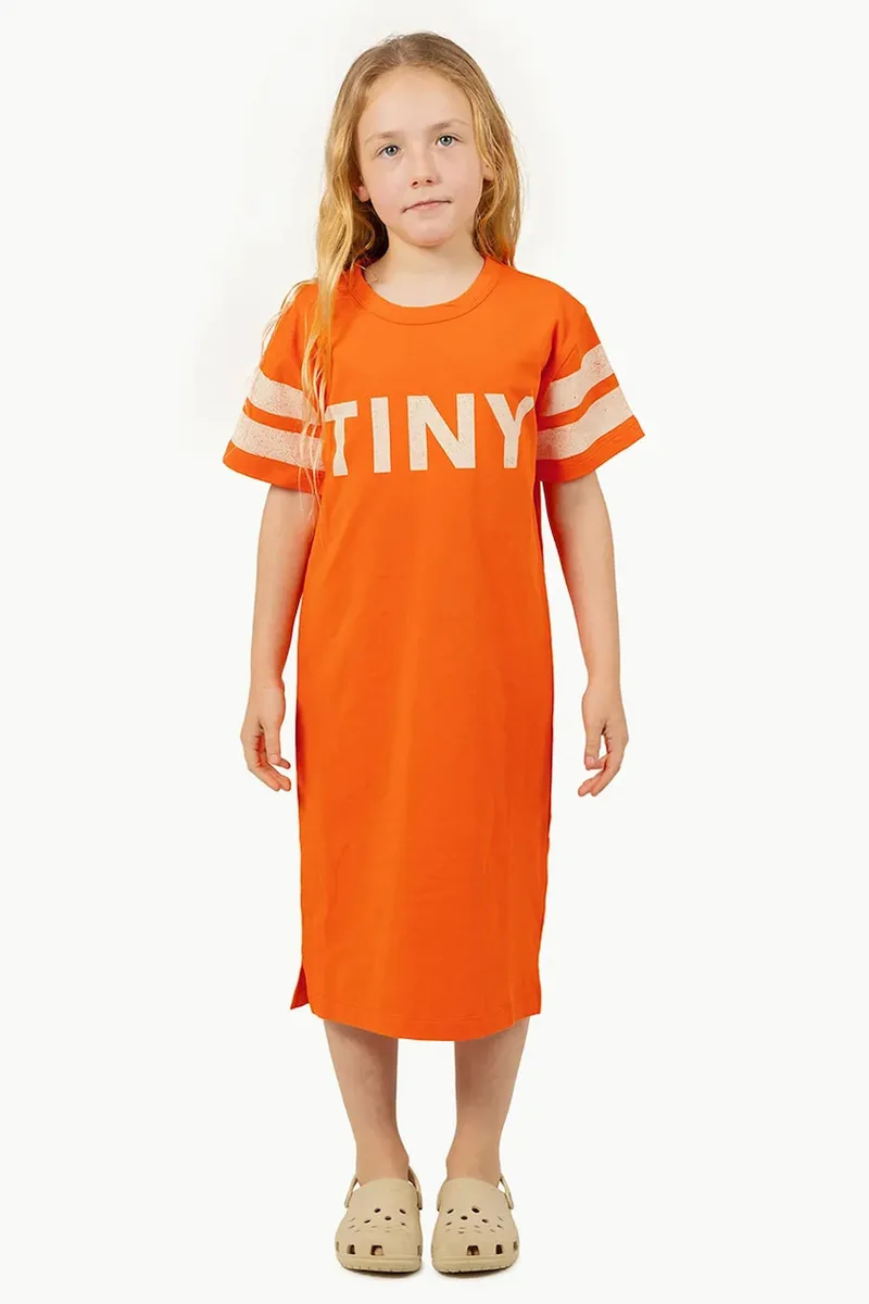 Παιδικό βαμβακερό φόρεμα Tinycottons STRIPES DRESS