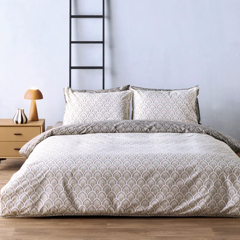 Σεντόνια King Size Σετ Kentia Arco 26 Brown