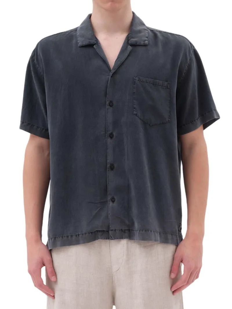 Dirty Laundry Ανδρικo Lightweight Byron Πουκάμισο DLMS000127 Μπλέ