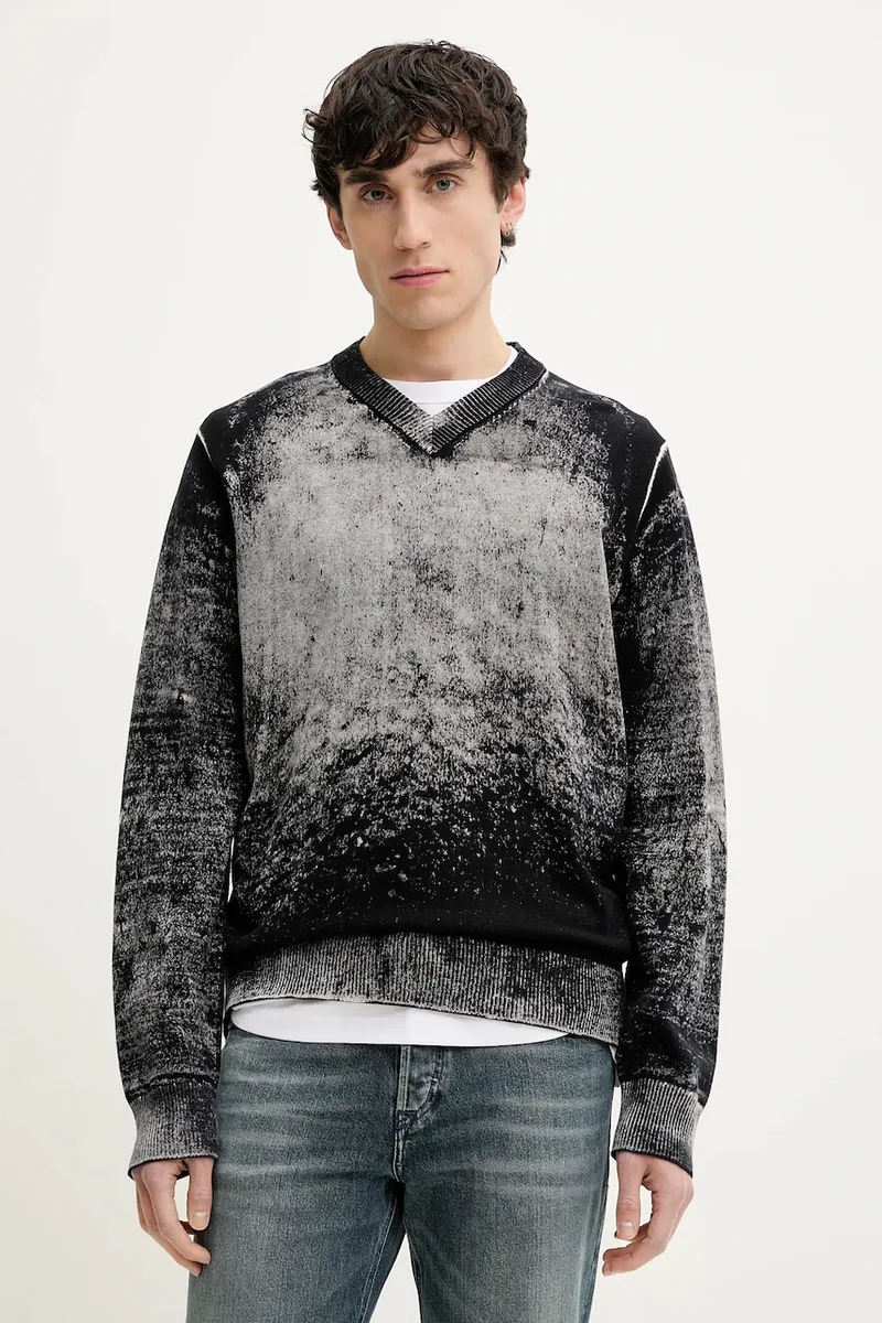 Βαμβακερό πουλόβερ Diesel K-VELI KNITWEAR