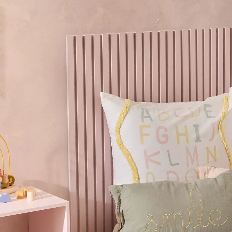 3D Πάνελ Τοίχου Ξύλινο (120x60) A-S Colva Ροζ 214462A