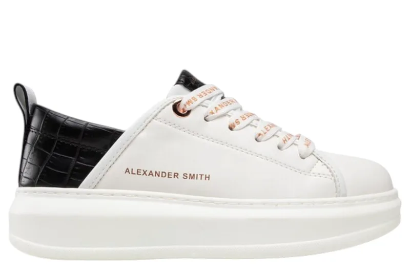 Sneaker Acbc Alexander Smith Eco AUECD01WBK-White-Black Γυναικείο