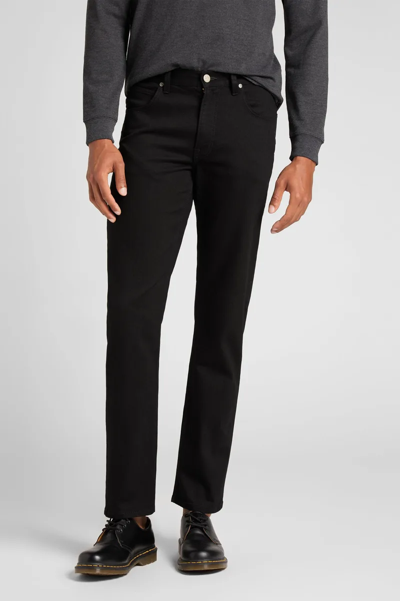 Lee ανδρικό τζιν παντελόνι Classic Fit "Brooklyn Straight" - L452HFAE Μαύρο