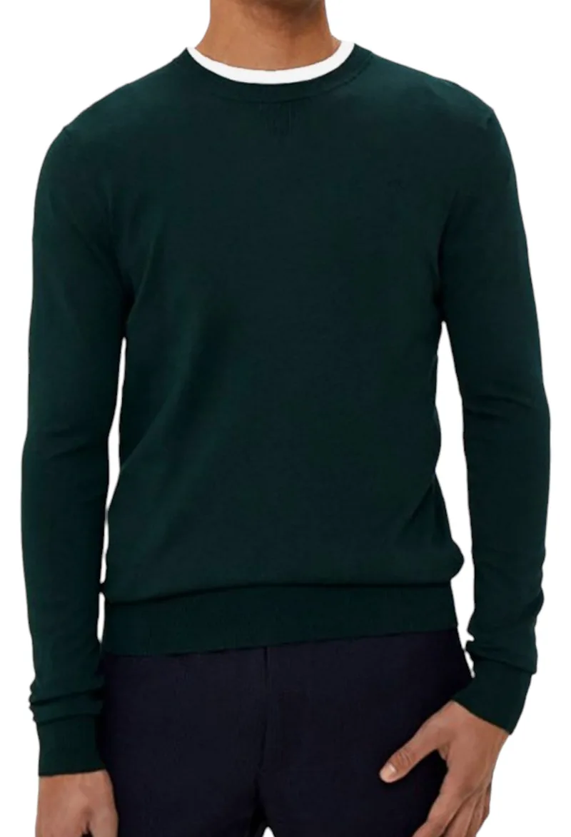 Μπλούζα Μακρυμάνικη Mexx Brian Crew Neck AO0946026M-Dark Green Ανδρικό