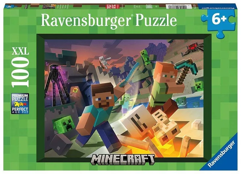 MINECRAFT RAVENSBURGER XXL 100 ΚΟΜΜΑΤΙΑ