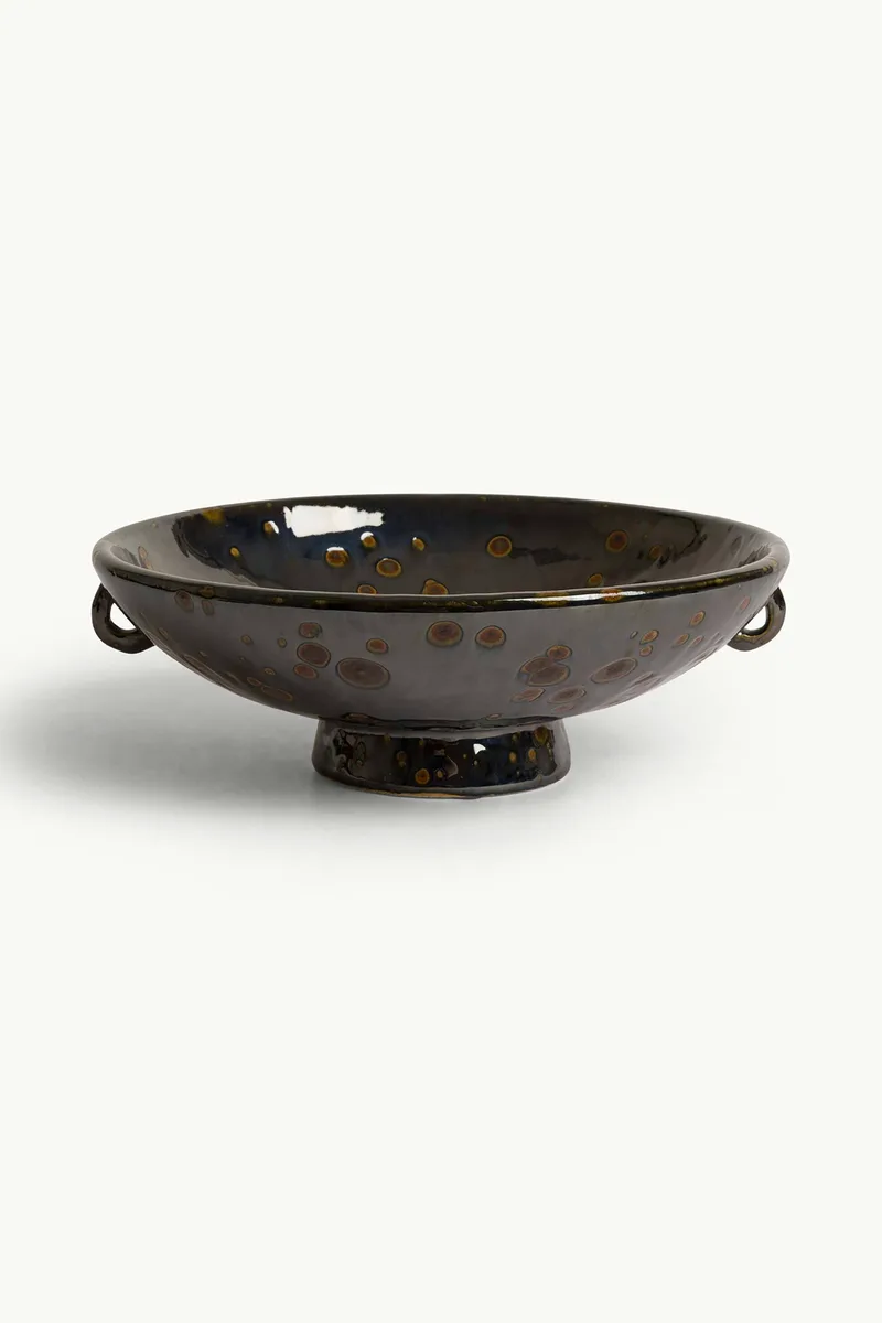 Coincasa χειροποίητο κεραμικό διακοσμητικό 27 cm - 006801958 Μαύρο