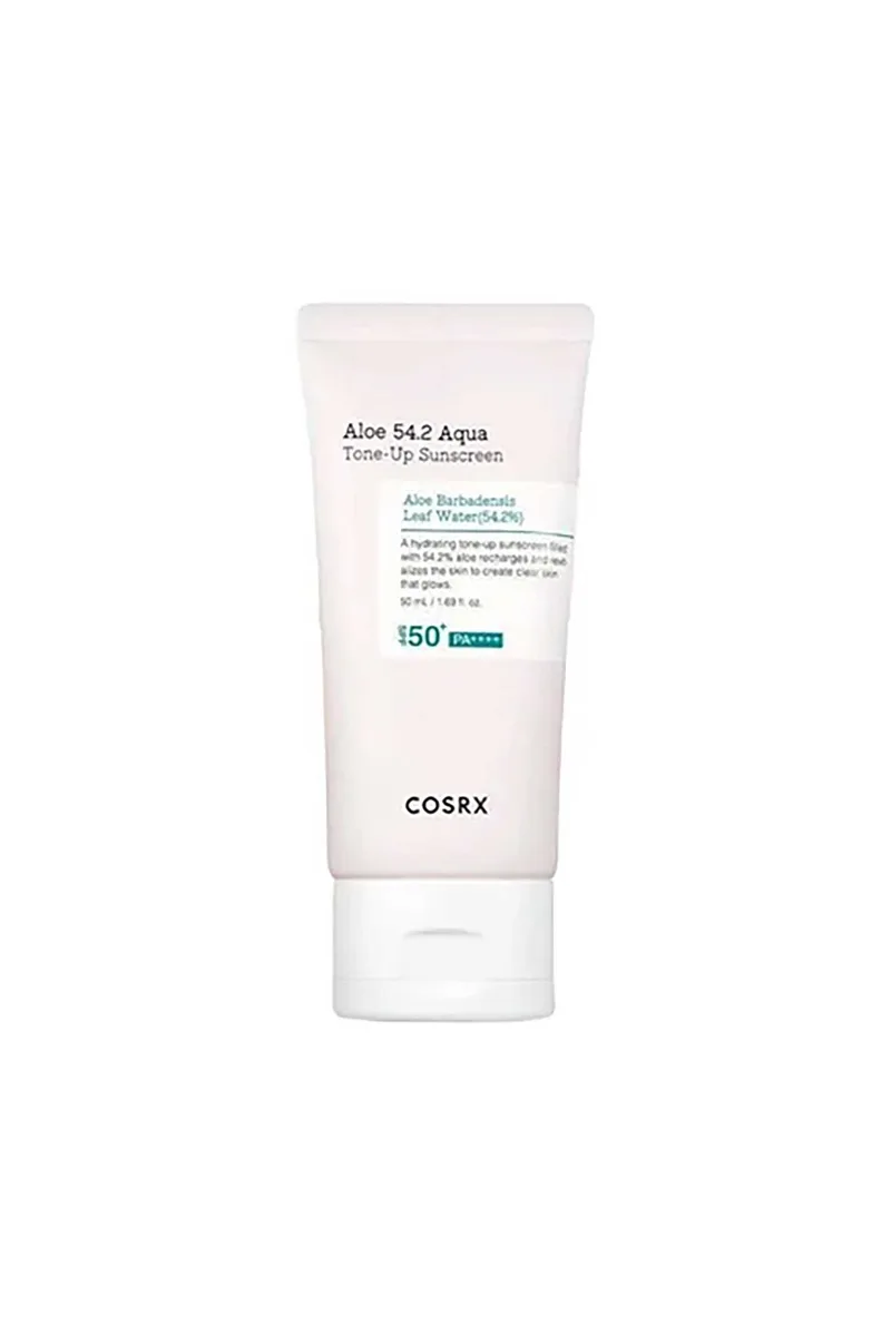 Cosrx Aloe 54.2 Aqua Tone Up Sunscreen - Ελαφρύ Αντιηλιακό Που Διορθώνει Τον Τόνο Του Δέρματος - 8809598455634