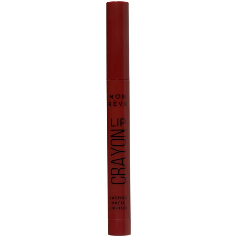 Mon Reve Lip Crayon Lasting Matte Lipstick Μακράς Διάρκειας Κραγιόν σε Μορφή Στυλό για Βελούδινο Μάτ Αποτέλεσμα 25g - 14 Chestnut