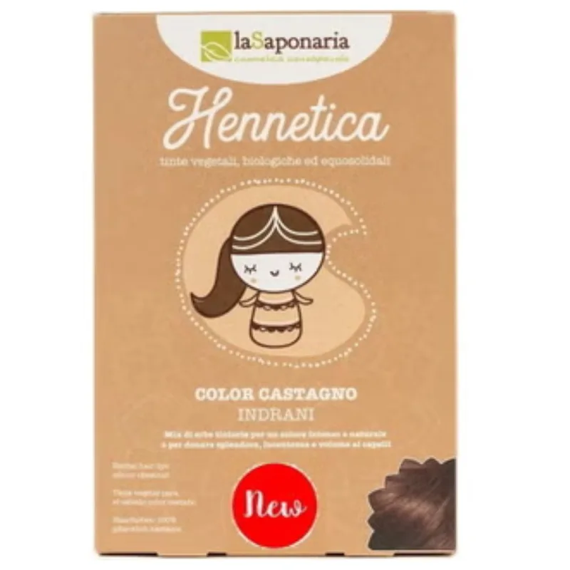 La saponaria Chestnut Vegetable Dye - Indrani 100 g