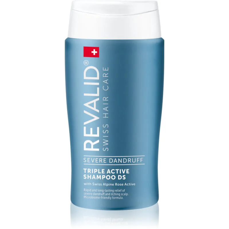 Revalid Triple Active Shampoo DS απαλό σαμπουάν για σμηγματορροϊκή δερματίτιδα και σοβαρές καταστάσεις πιτυρίδας 150 ml