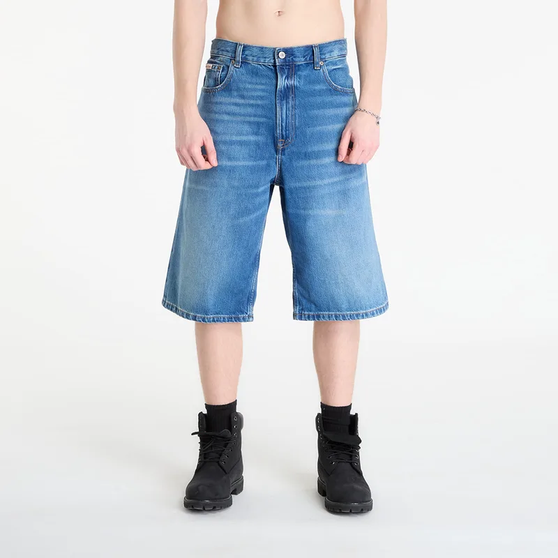 Σορτς Calvin Klein Jeans Long Short Washed Em Blue 32