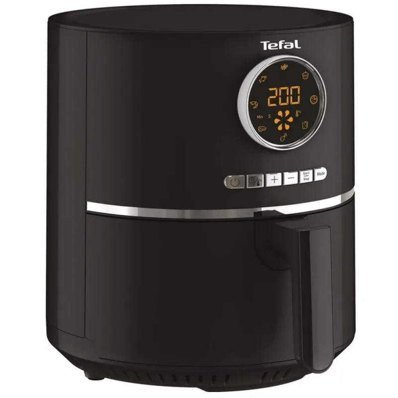 Tefal Easy Fry Ultra EY1118, 1200W, 4.2 l, 8 προγράμματα, Χρονοδιακόπτης, 6 στάδια, Μέχρι 200C, Μαύρο