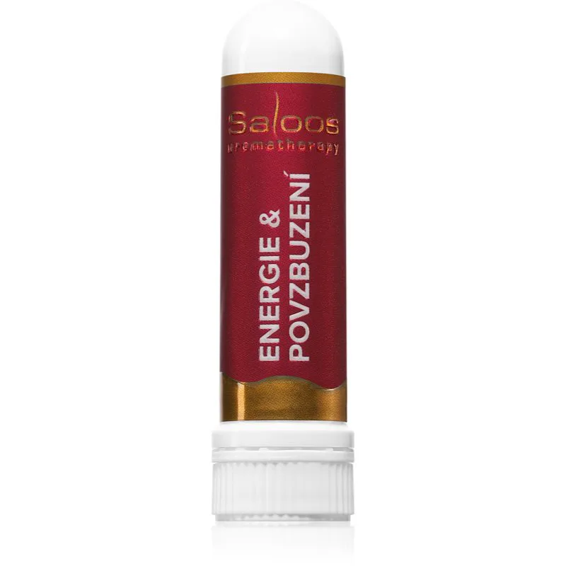Saloos Aromatherapy Energie & Povzbuzení ρινικό στικ με αιθέρια έλαια 1 τμχ