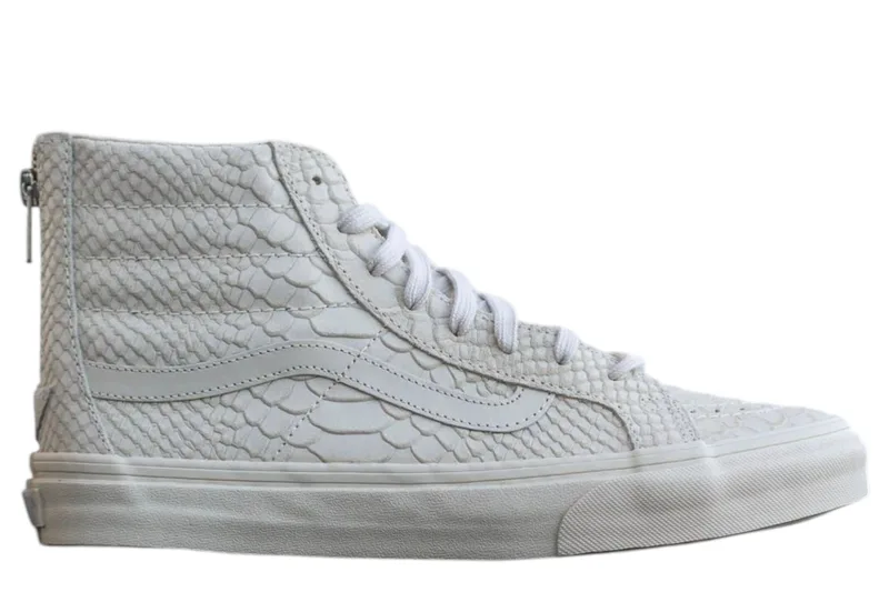 Sneaker Vans Hi Usk8-HiSlimZipDx VN0A348SLQC1-CREAM