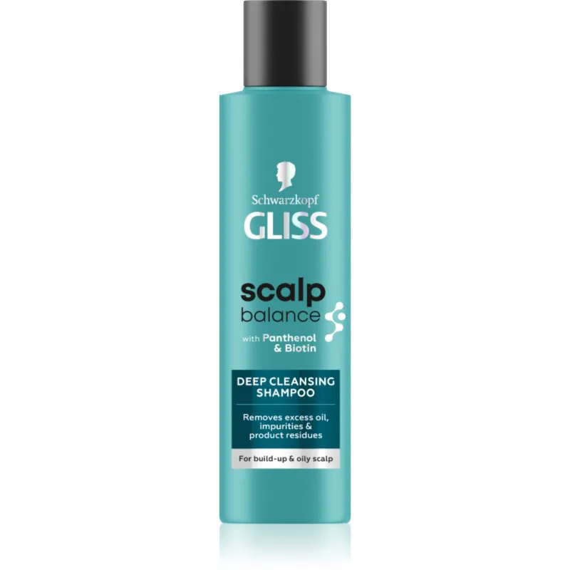 Schwarzkopf Gliss Scalp Balance σαμπουάν βαθύ-καθαρισμού για λιπαρό δέρμα της κεφαλής 200 ml