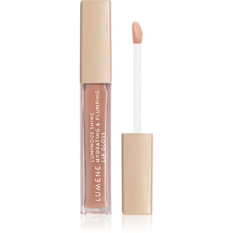 Lumene Luminous Shine ενυδατικό λιπ γκλος απόχρωση 1 Pale Honey 5 ml