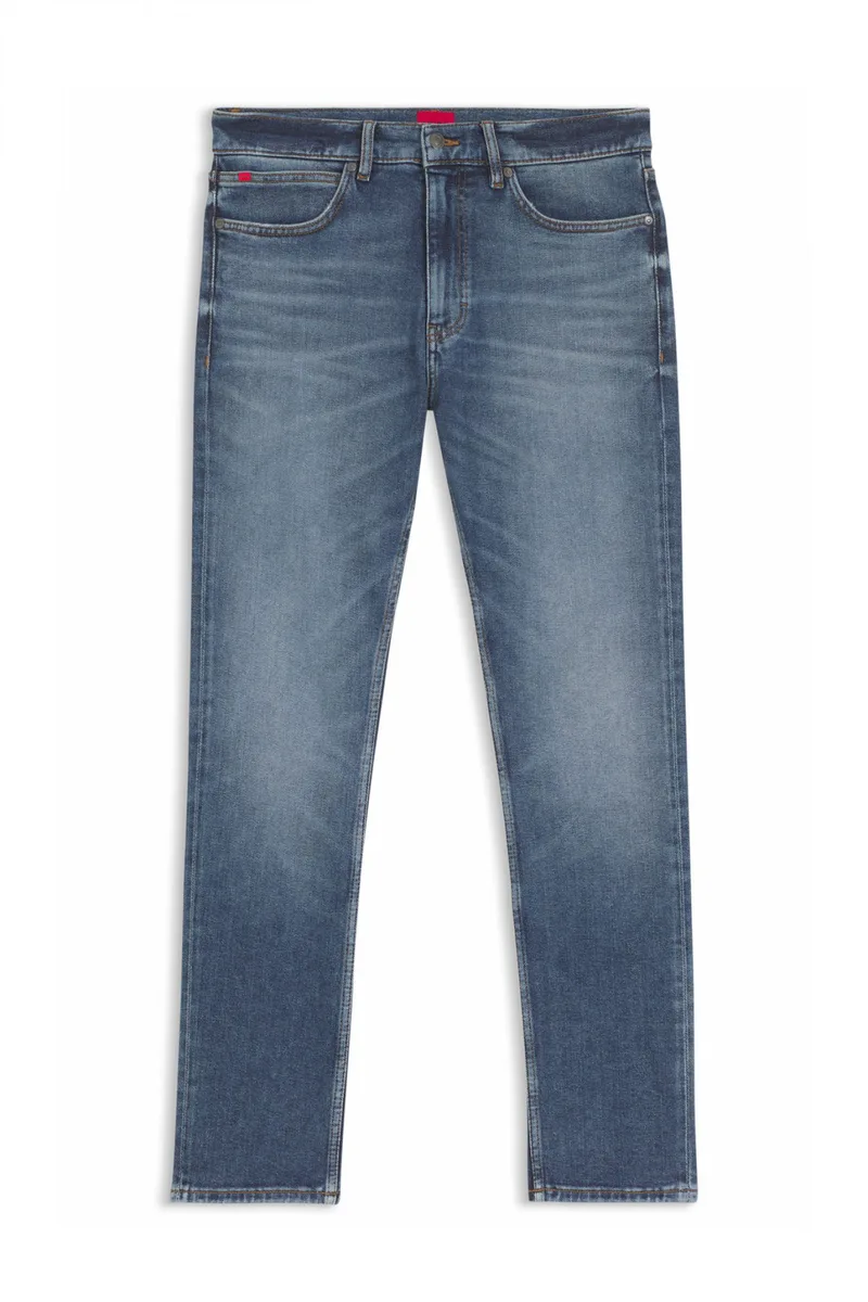 HUGO ΠΑΝΤΕΛΟΝΙ JEANS 708 SLIM FIT ΑΝΟΙΧΤΟ ΜΠΛΕ