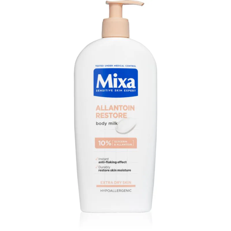 MIXA Allantoin Restore γαλάκτωμα σώματος για έξτρα ξηρό δέρμα 400 ml