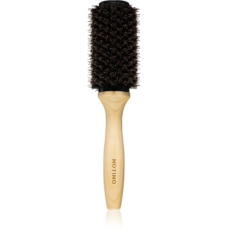 Notino Hair Collection Ceramic hair brush with wooden handle κεραμική βούρτσα μαλλιών με ξύλινη λαβή Ø 33 mm 1 τμχ
