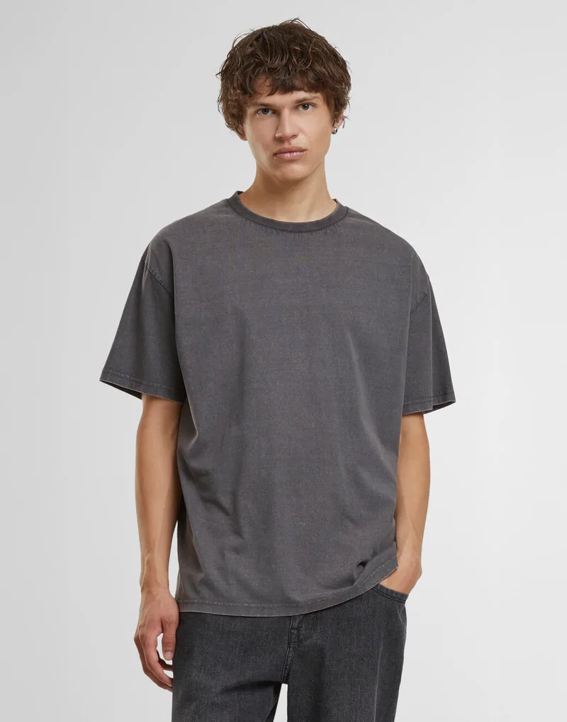 T-Shirt Vintage Heavy Loose BY307 Build Your Brand Magnet