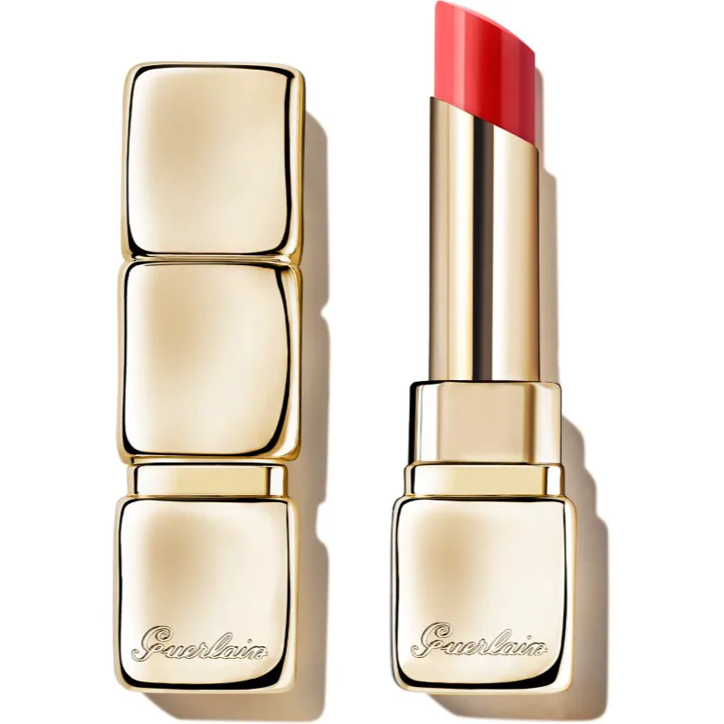 GUERLAIN KissKiss Bee Glow θρεπτικό και ενυδατικό βάλσαμο για τα χείλη απόχρωση 775 Poppy Glow 3,2 γρ