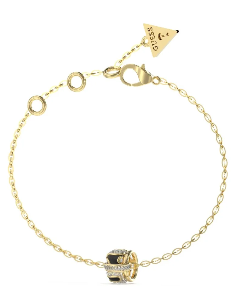 GUESS STEEL Βραχιόλι από Ανοξείδωτο ατσάλι Χρυσό JUBB05192JWYGBKL