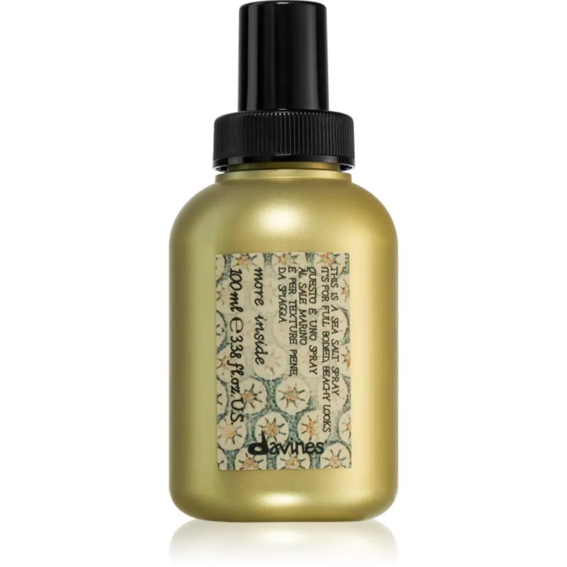 Davines More Inside Sea Salt Spray αλμυρό σπρέι για εφέ της παραλίας 100 μλ