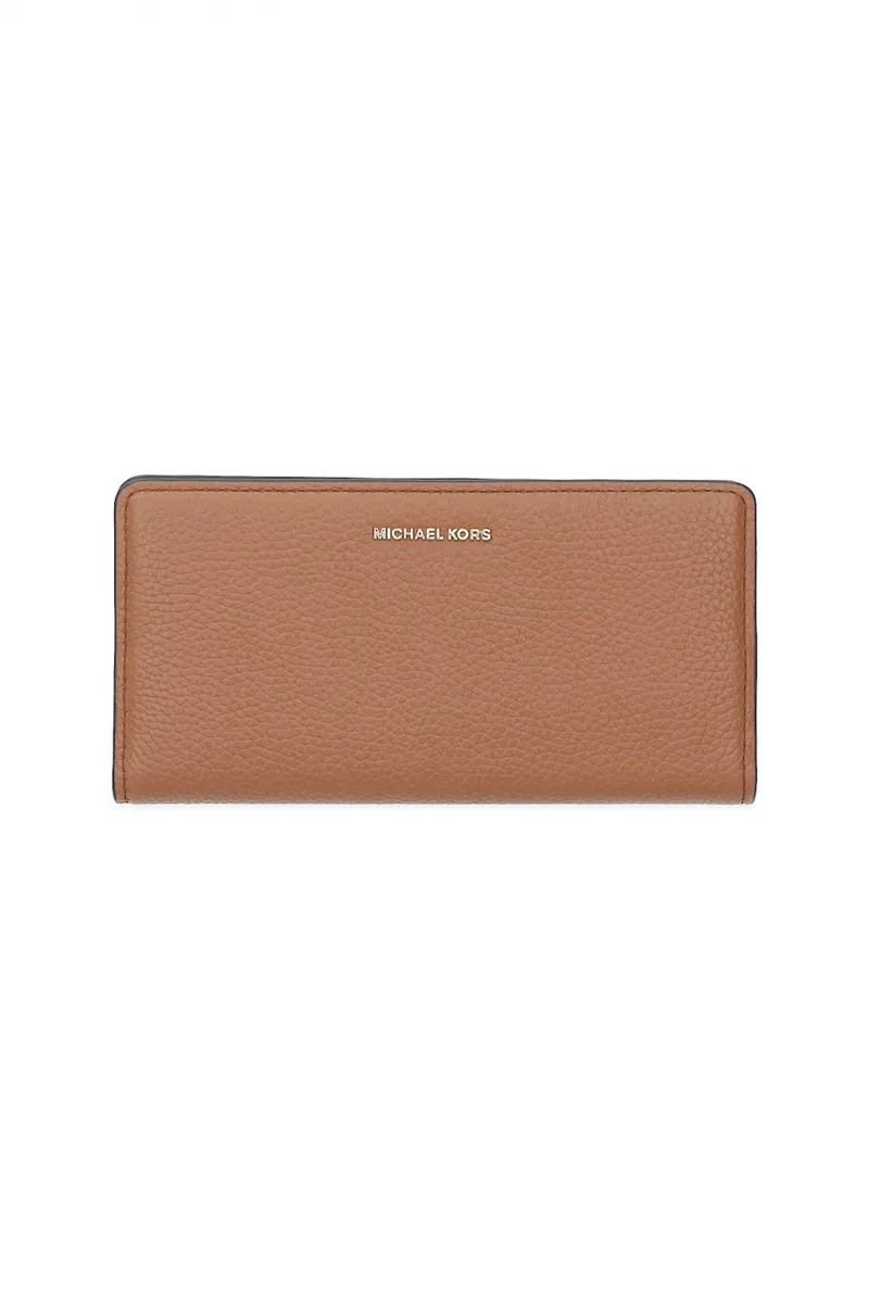 MICHAEL KORS ΠΟΡΤΟΦΟΛΙ BRYANT METAΛΛΙΚΟ LOGO ΤΑΜΠΑ