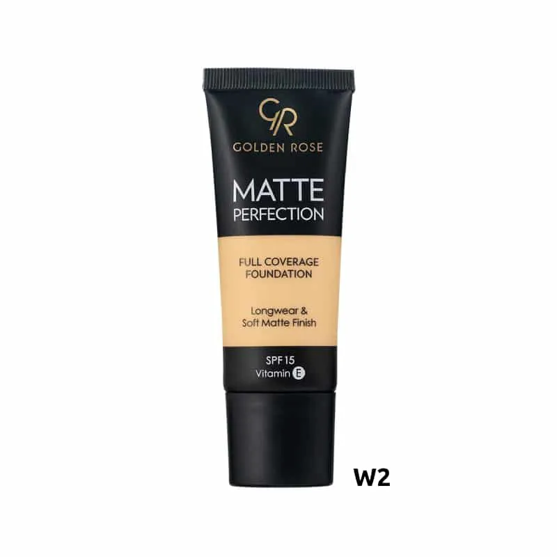 Golden Rose Matte Perfection Foundation W2