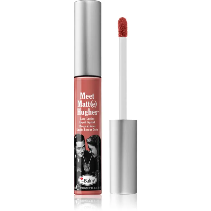 theBalm Meet Matt(e) Hughes Long Lasting Liquid Lipstick μακράς διαρκείας ρευστό κραγιόν απόχρωση Doting 7.4 ml