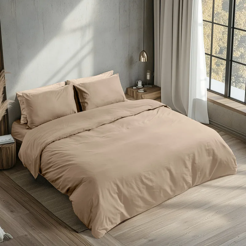 Beauty Home Πάπλωμα υπέρδιπλο Prime Αrt 1230 220x240 Μπεζ