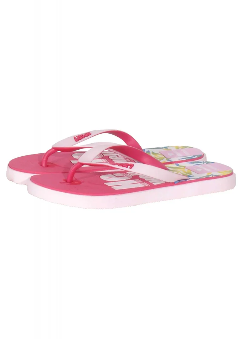 Γυναικεία σαγιονάρα flip-flop logo HE WELL. Summer Collection ΡΟΖ