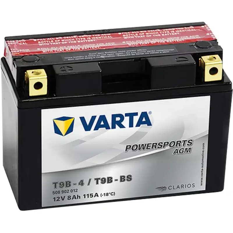 Μπαταρία Μοτοσυκλέτας VARTA T9B-BS 12V 8Ah