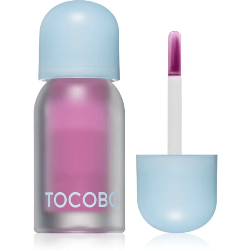 TOCOBO Juicy Berry Plumping Lip Oil λάδι με χρώμα για τα χείλη για αύξηση του αποτελέσματος απόχρωση 17 Berry Milk 4 γρ