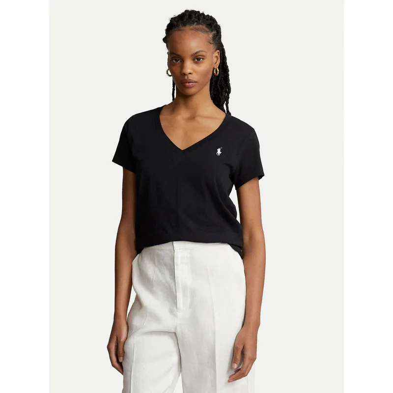Polo Ralph Lauren T-Shirt 211902403003 Μαύρο Regular Fit