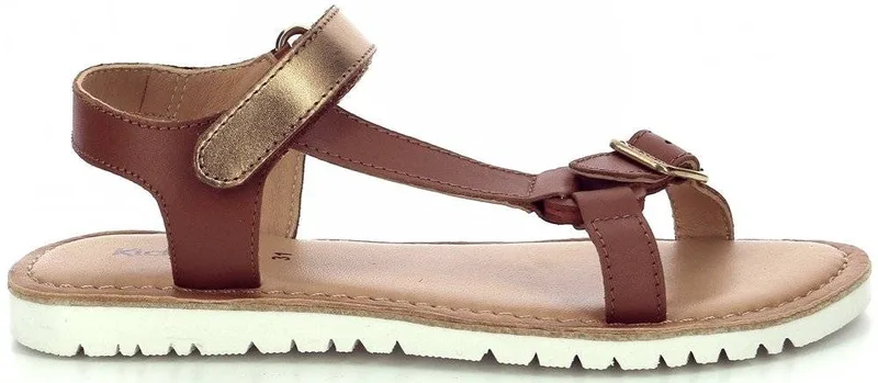 ΣΑΝΔΑΛΙΑ KICKERS BRASKA 894830 ΚΑΜΕΛ/ΧΡΥΣΟ(EU:35)