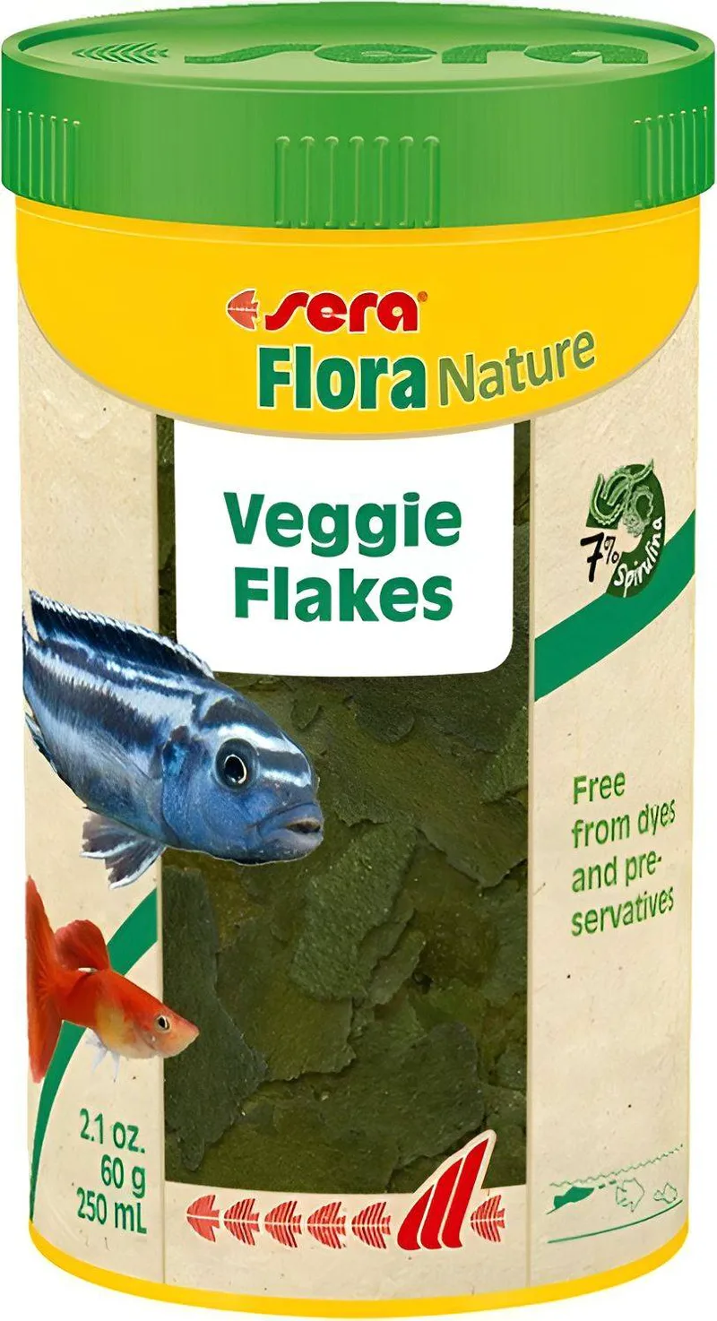 ΤΡΟΦΗ SERA FLORA NATURE ΓΙΑ ΦΥΤΟΦΑΓΑ ΨΑΡΙΑ (250ML)