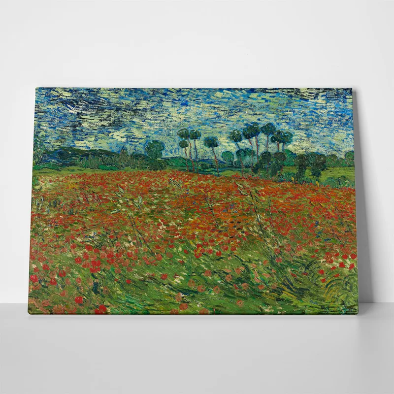 Πινακας σε καμβά VAN GOGH - POPPY FIELD