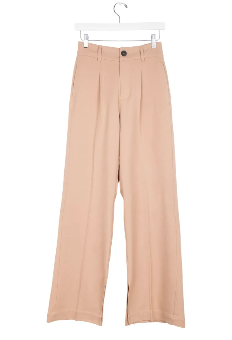 Παντελόνι Υφασμάτινο 24 Colours Semi Formal 60857c-BEIGE Γυναικείο