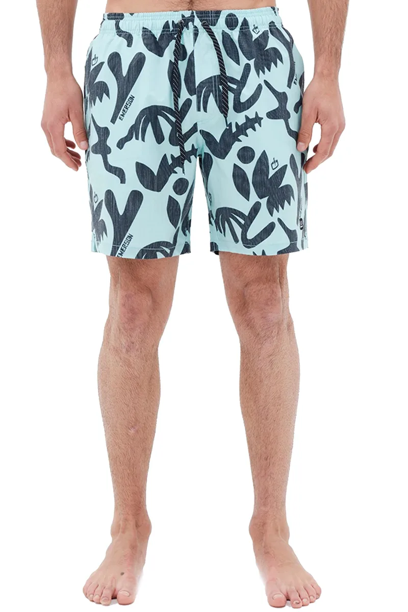 Μαγιό Βερμούδα Emerson Printed Packable Volley 221.EM505.31R-PR 266 AQUA Ανδρικό