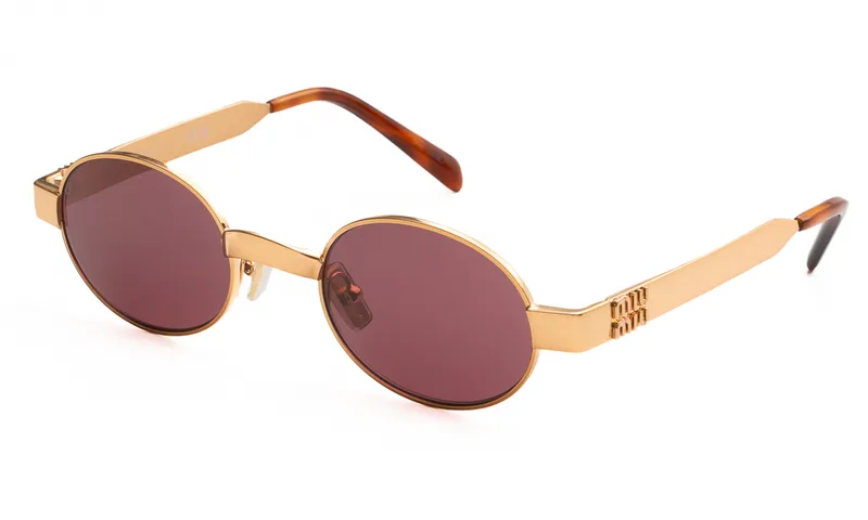 MIU MIU ΓΥΑΛΙΑ ΗΛΙΟΥ MIU MIU B51S 70E30Y 4721 B51S Χρυσό
