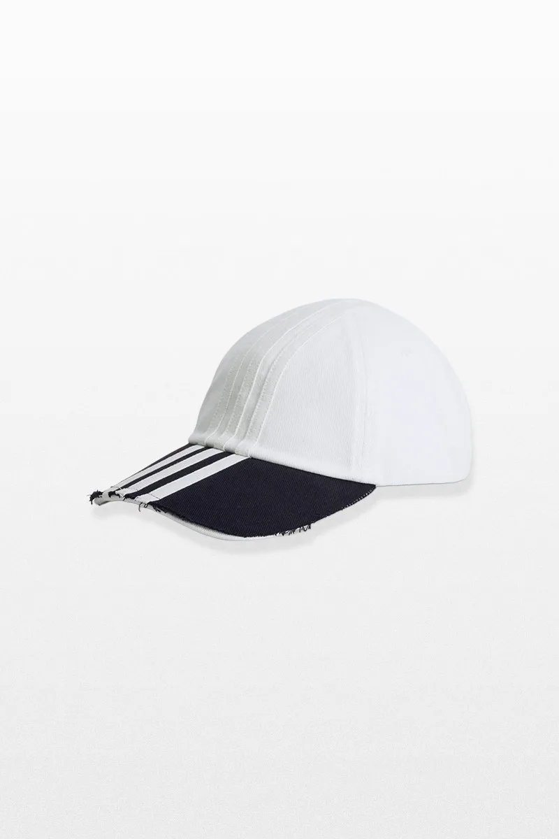 Y-3 Ανδρικό Λευκό Stripes Cap