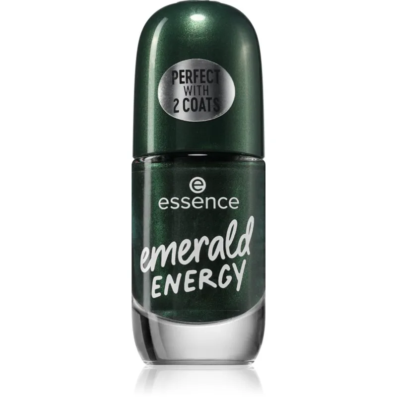 essence Gel Nail Colour βερνίκι νυχιών απόχρωση 73 emerald Energy 8 ml