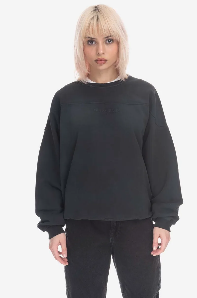 Guess U.S.A. Βαμβακερή μπλούζα Guess Guess Classic Logo Crewneck M2BQ01KBB40